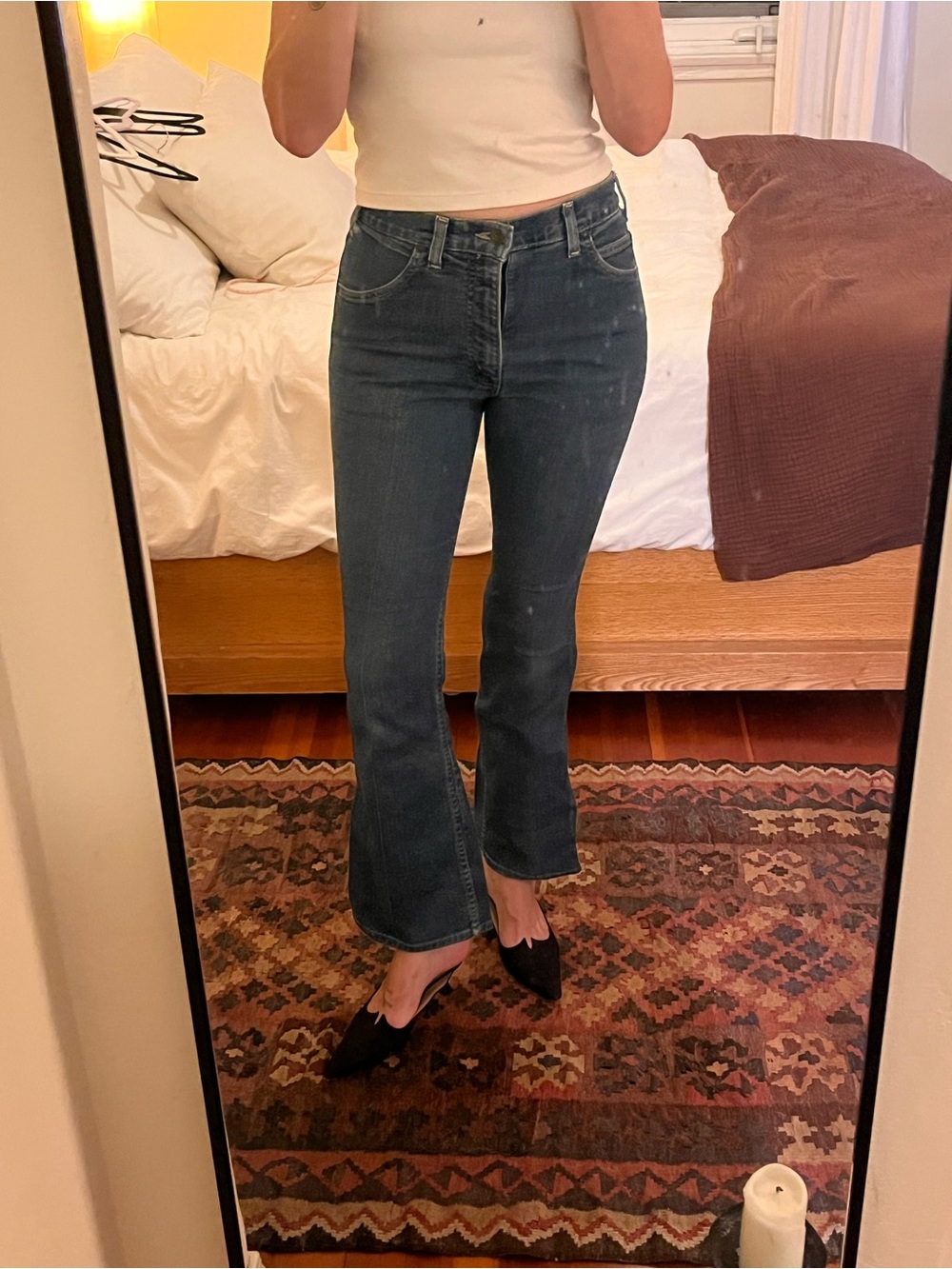Vintage Levis High-Rise Flare Jeans